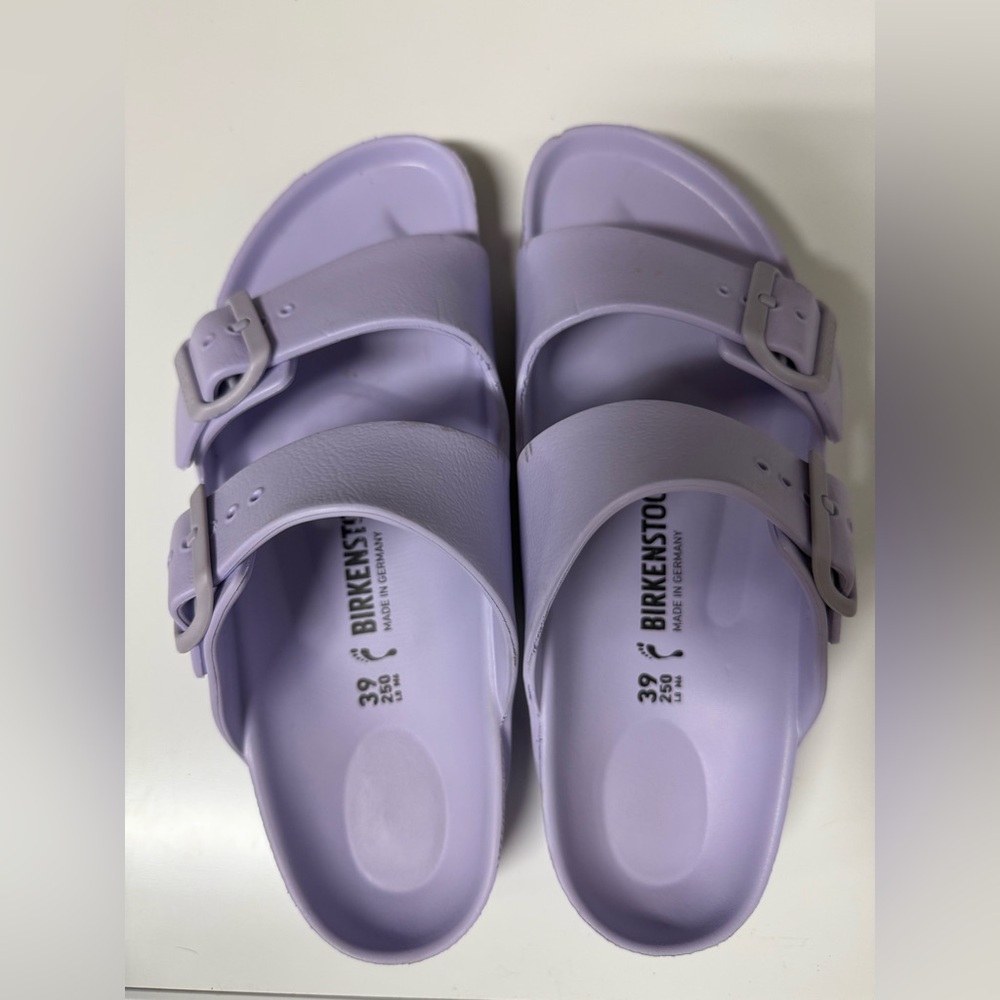 Birkenstock Light Purple Slides